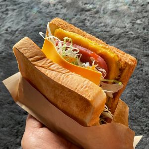 韓国朝食定番トースト 